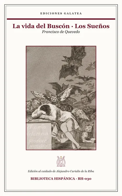Cubierta de La vida del Buscón · Los Sueños, de Francisco de Quevedo