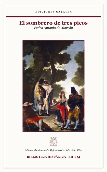 Cubierta de El sombrero de tres picos, de Pedro Antonio de Alarcón