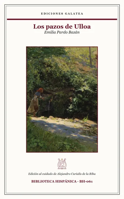 Cubierta de Los pazos de Ulloa, de Emilia Pardo Bazán