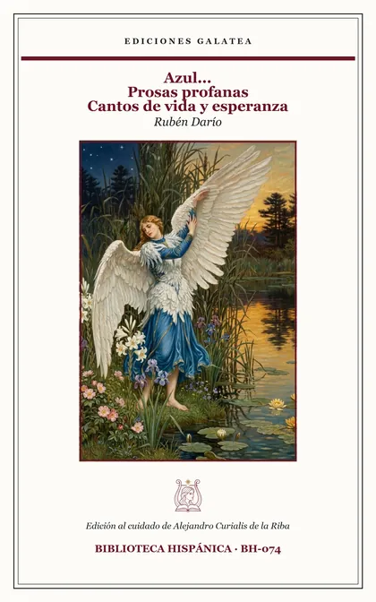 Cubierta de Azul... · Prosas profanas · Cantos de vida y esperanza, de Rubén Darío