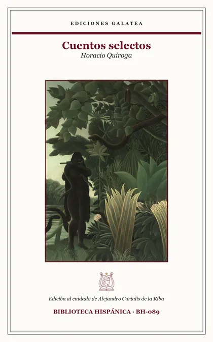 Cubierta de Cuentos selectos, de Horacio Quiroga