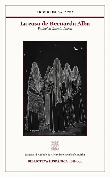 Cubierta de La casa de Bernarda Alba, de Federico García Lorca
